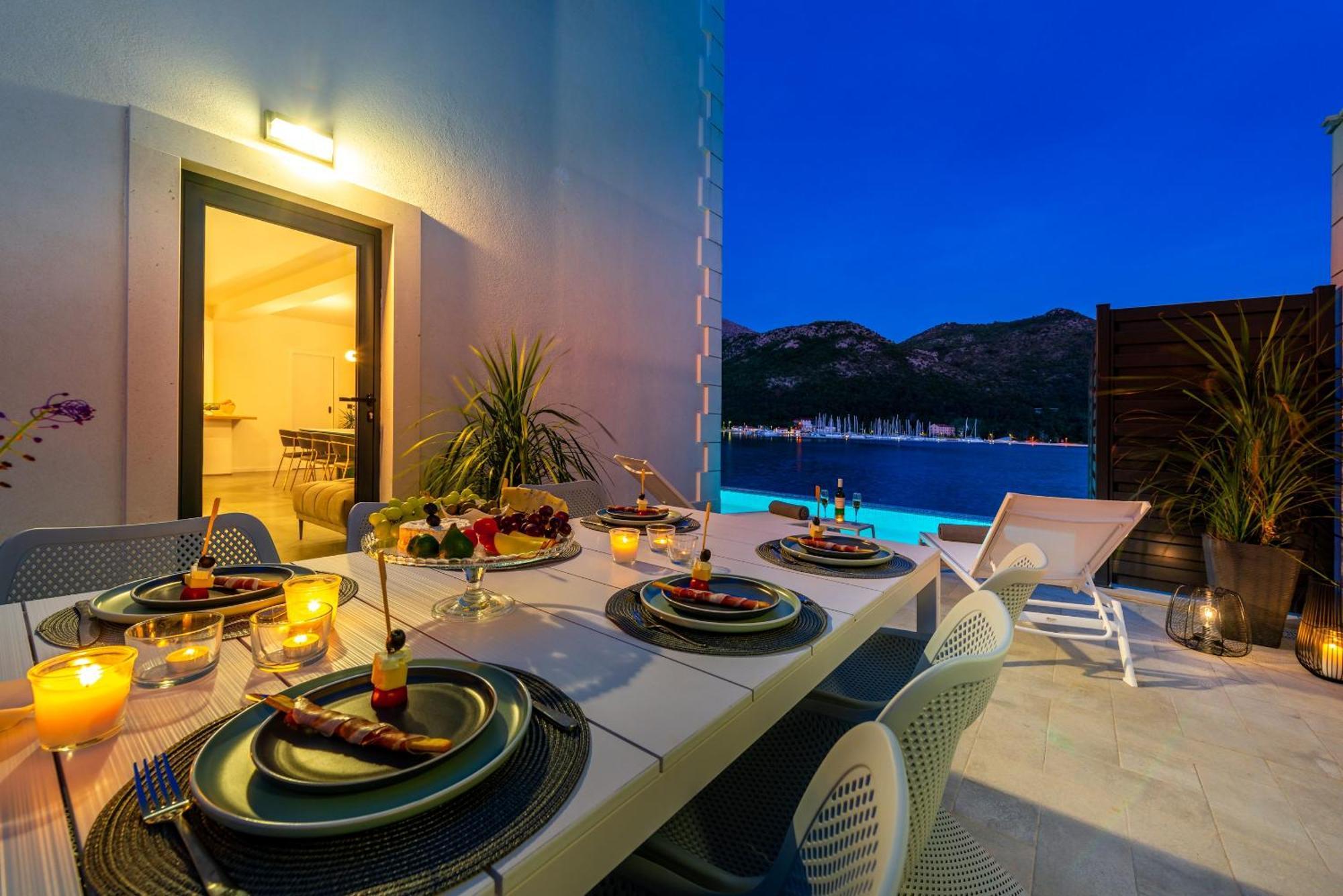 Villa Captivating Belle Riviere Private Infinity Pool And Next To The Sea Slano